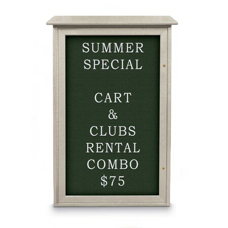 United Visual Products Indoor Enclosed Combo Board, 72"x36", White Frame/Black Porc & Amethyst UVCB7236W-BLKPORC-AMETHY